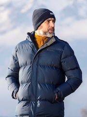 Mountain Warehouse Blue Mens Snow Padded Jacket - Image 1 of 5
