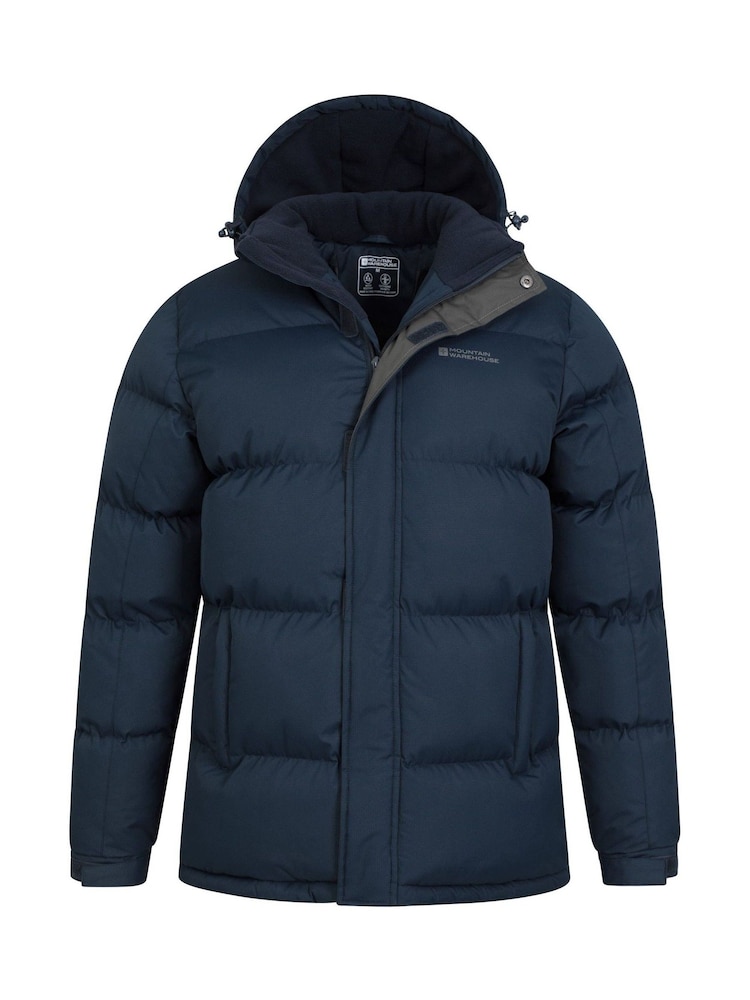Mountain Warehouse Blue Mens Snow Padded Jacket - Image 5 of 5