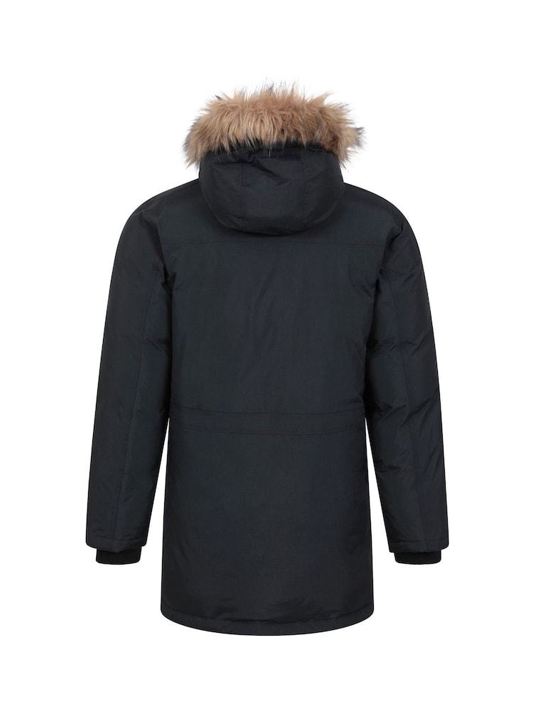 Mountain Warehouse Grey Mens Antarctic Extreme Waterproof Down Jacket - Image 4 of 5