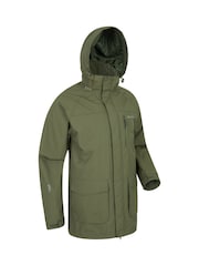 Mountain Warehouse Green Glacier II Mens Extreme Waterproof Long Jacket - Image 2 of 5