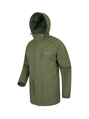 Mountain Warehouse Green Glacier II Mens Extreme Waterproof Long Jacket - Image 3 of 5