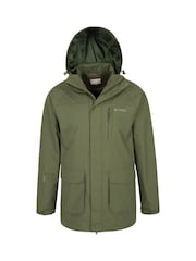 Mountain Warehouse Green Glacier II Mens Extreme Waterproof Long Jacket - Image 4 of 5