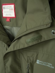 Mountain Warehouse Green Glacier II Mens Extreme Waterproof Long Jacket - Image 5 of 5