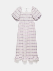 Mint Velvet White Floral Print Maxi Dress - Image 3 of 4