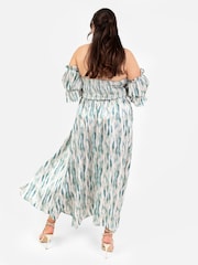 Lovedrobe Split Leg Bardot Midaxi Dress - Image 2 of 5