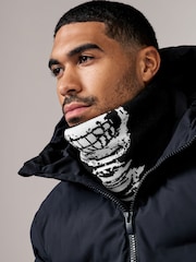 Black Halloween Skull Snood - Image 2 of 10