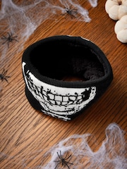 Black Halloween Skull Snood - Image 5 of 10