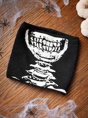 Black Halloween Skull Snood - Image 6 of 10