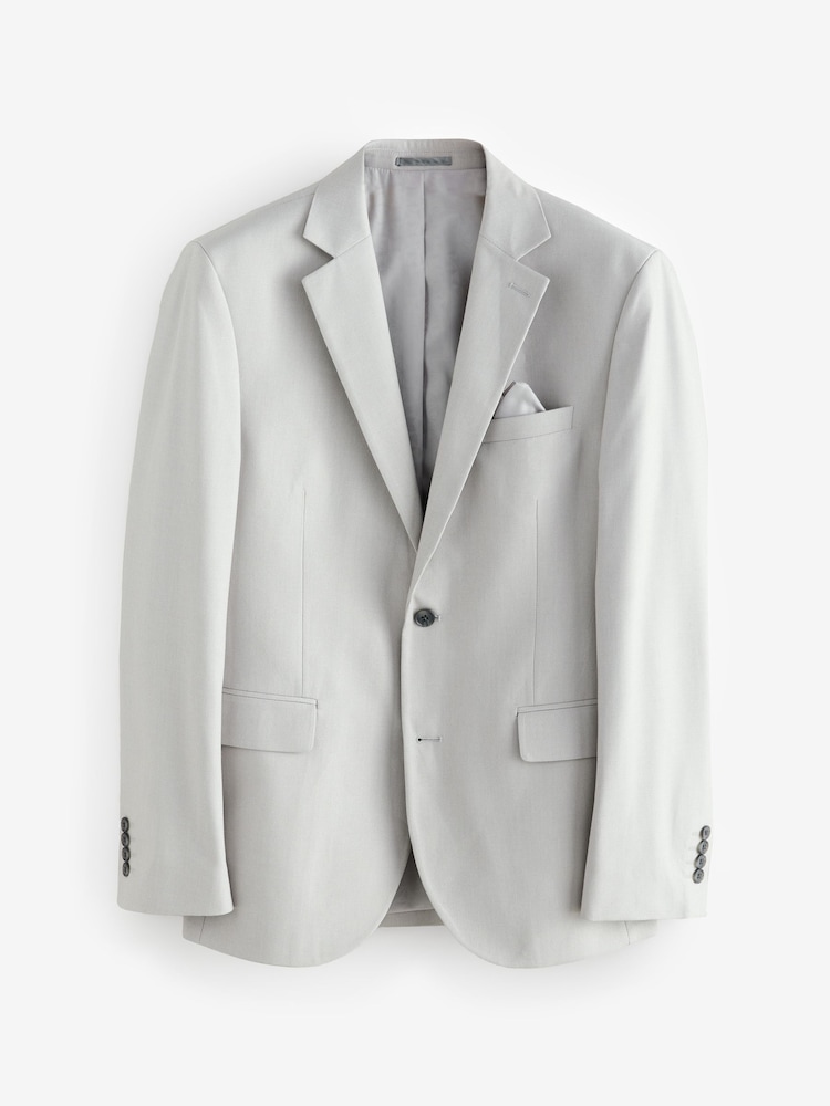 neutre - Slim Fit (Slim Fit) - Veste de costume texturée - Image 5 of 9