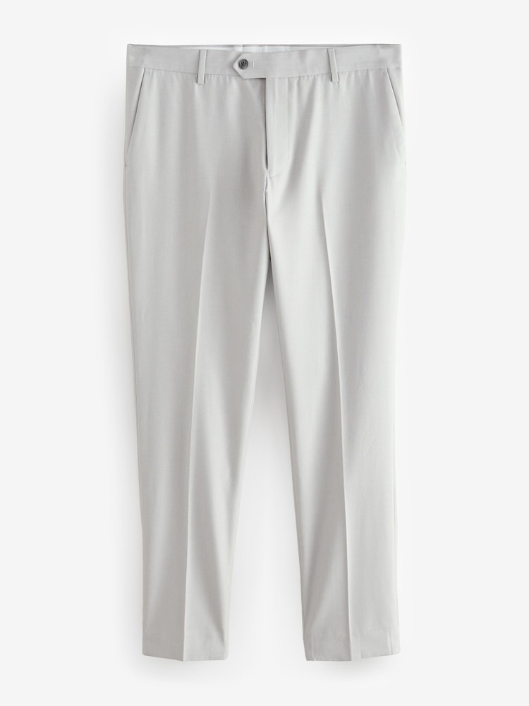 neutre - Slim Fit (Slim Fit) - Pantalon de costume texturé - Image 6 of 9