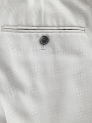 Neutral Slim Fit Textured Suit Trousers - Image 8 of 9