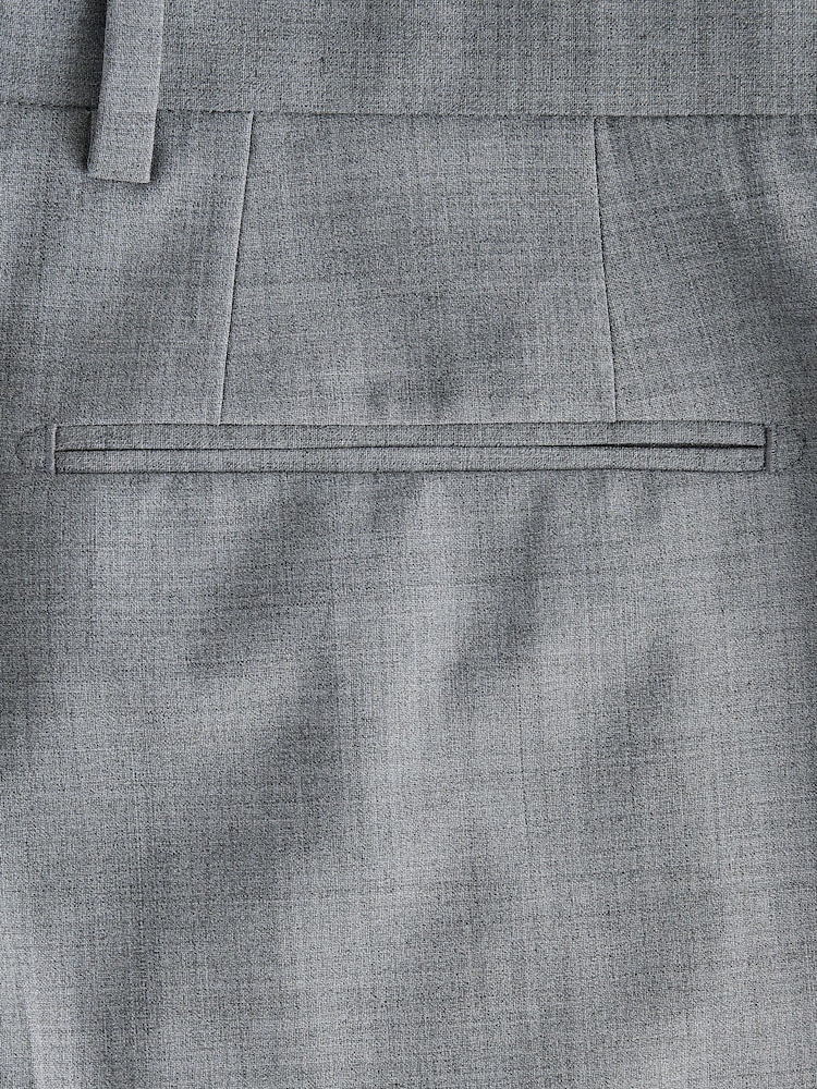 Grijs - Slim Fit Wool Blend Motionflex Suit Trousers - Image 7 of 9