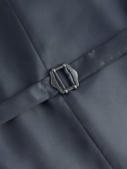 Blauw - Regular Fit Wool Blend Motionflex Waistcoat - Image 8 of 9
