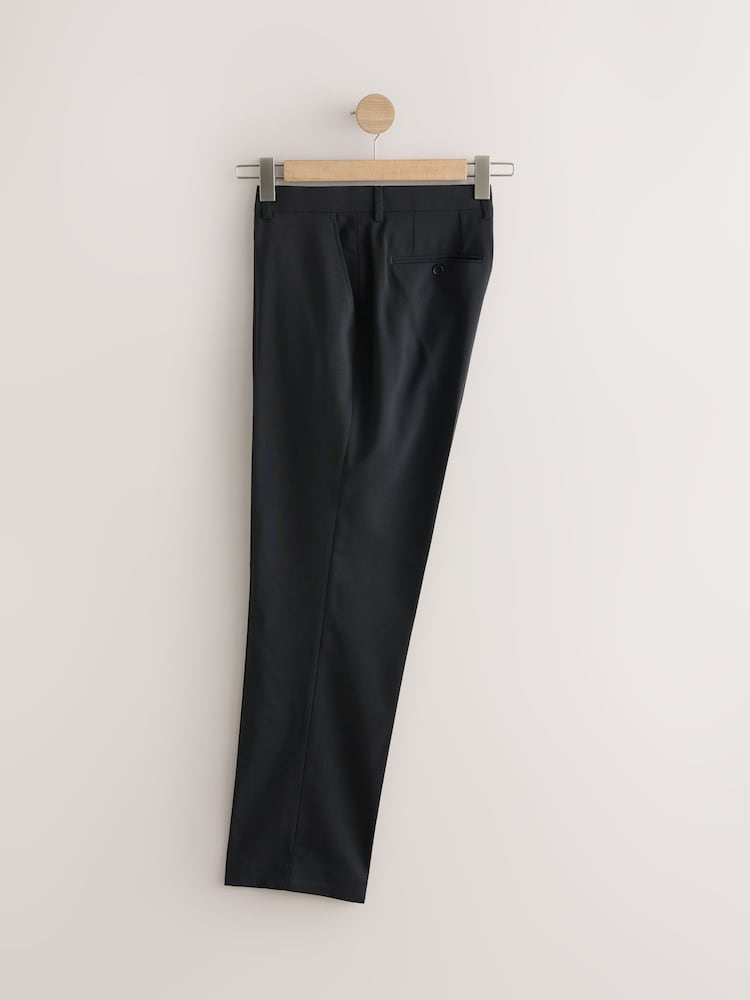 Black Regular Fit Signature Nova Fides Wool Trousers - Image 9 of 9 Black Regular Fit Signature Nova Fides Wool Trousers - Image 9 of 9