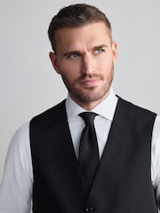 Black Signature Nova Fides Wool Waistcoat - Image 4 of 4