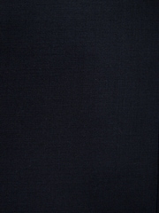 Navy Blue Regular Fit Signature Nova Fides 100% Italian Wool Suit Jacket - Image 9 of 9