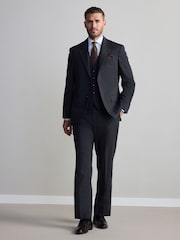 Charcoal Grey Signature Nova Fides Wool Waistcoat - Image 2 of 4