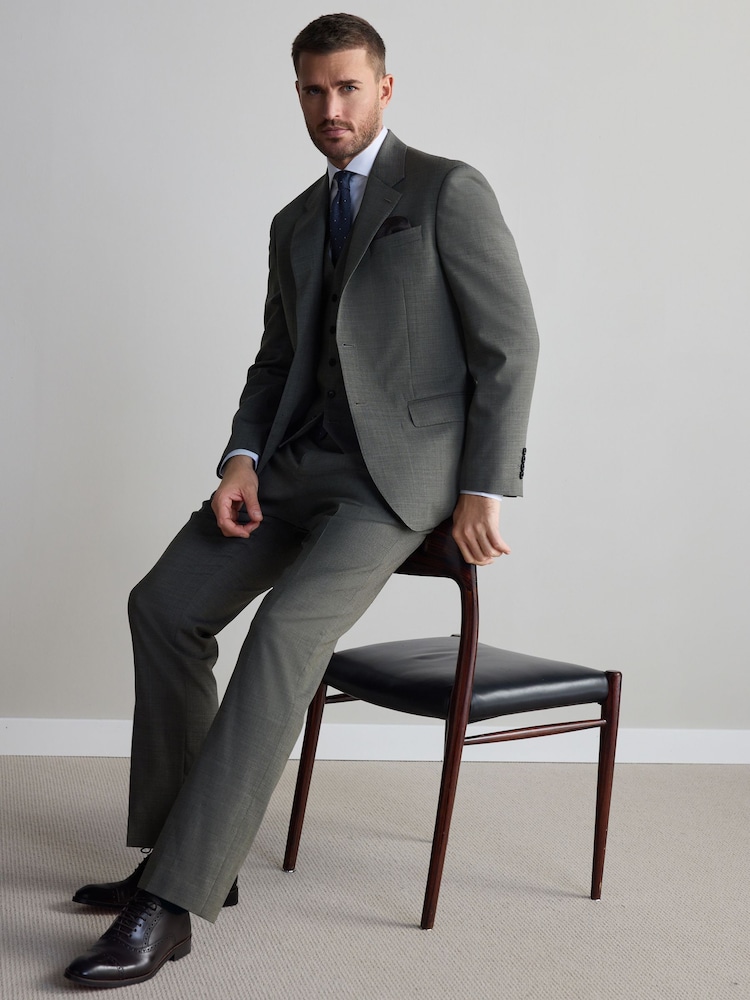 Vert - Veste en Signature Coupe classique Nova Fides - Image 3 of 10