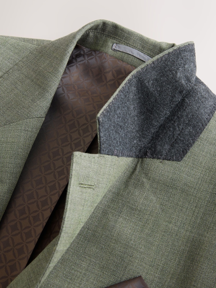 Vert - Veste en Signature Coupe classique Nova Fides - Image 7 of 10