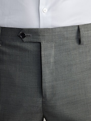 Зеленый - Regular Fit Signature Nova Fides Wool Trousers - Image 5 of 5