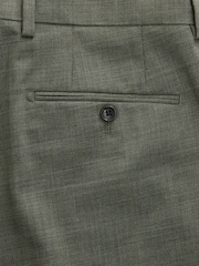 Green Regular Fit Signature Nova Fides Wool Trousers - Image 9 of 10