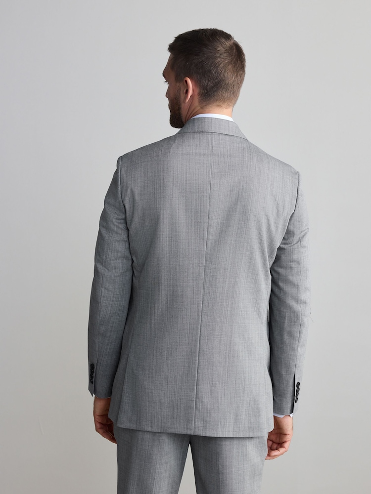 Gris - Veste en Signature Coupe classique Nova Fides - Image 3 of 8