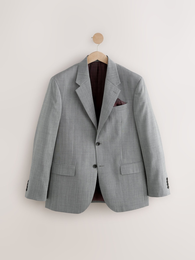 Gris - Veste en Signature Coupe classique Nova Fides - Image 5 of 8