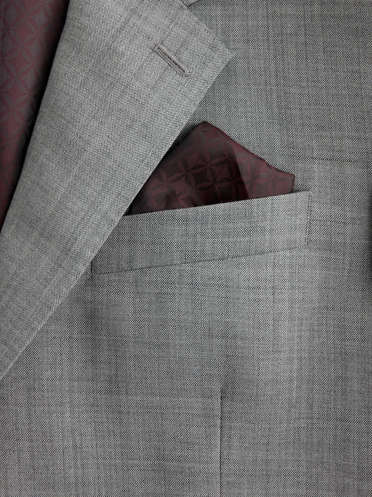 Gris - Veste en Signature Coupe classique Nova Fides - Image 6 of 8