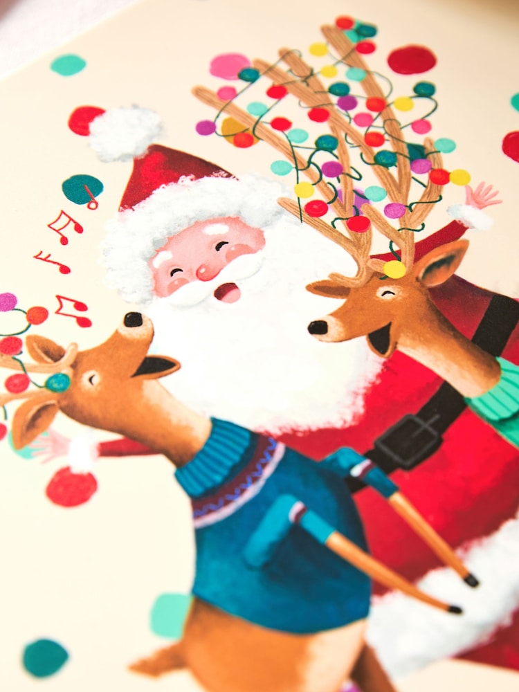 Komplet 4 Santa Wipeclean pogrinjek - Slika 2 iz 4 Komplet 4 Santa Wipeclean pogrinjek - Slika 2 iz 4