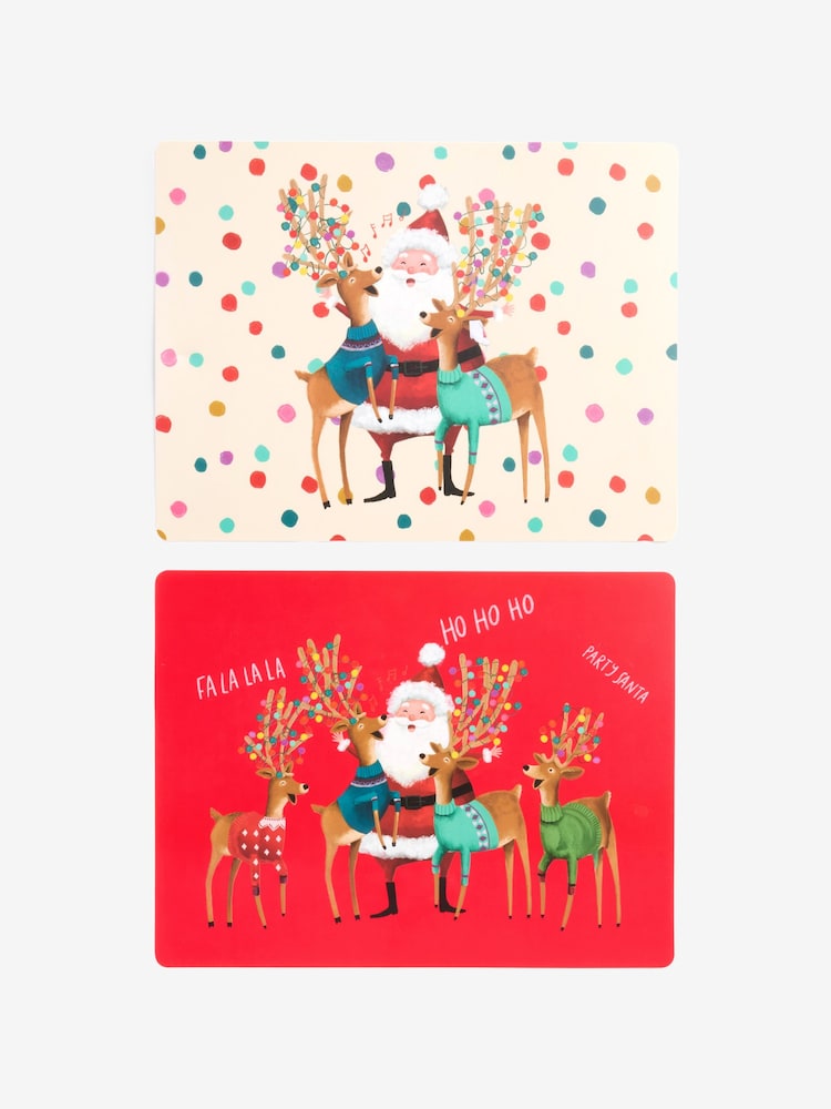 Komplet 4 Santa Wipeclean pogrinjek - Slika 4 iz 4