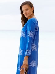 Aspiga Blue Guadalupe Short Tunic - Image 2 of 4