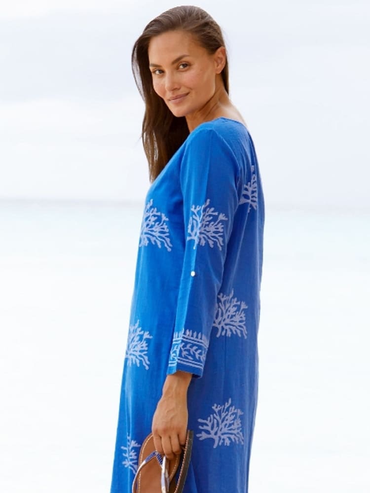 Aspiga Blue Guadalupe Short Tunic - Image 2 of 4
