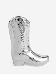 Silver Mini Cowboy Boots Ornament - Image 4 of 5