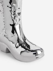 Silver Mini Cowboy Boots Ornament - Image 5 of 5