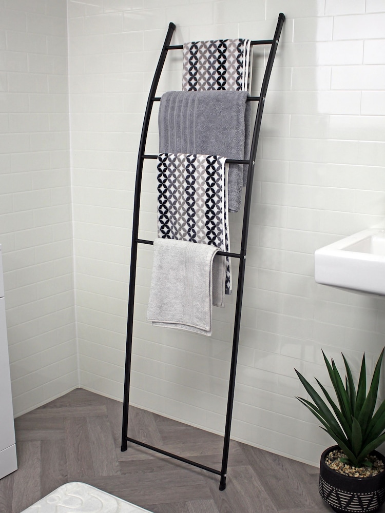 Showerdrape Apex Towel Ladder Stand - Bild 1 von 3 Showerdrape Apex Towel Ladder Stand - Bild 1 von 3