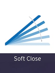 Showerdrape Suffolk Soft Close Leseni straniščni sedež - Slika 3 iz 4