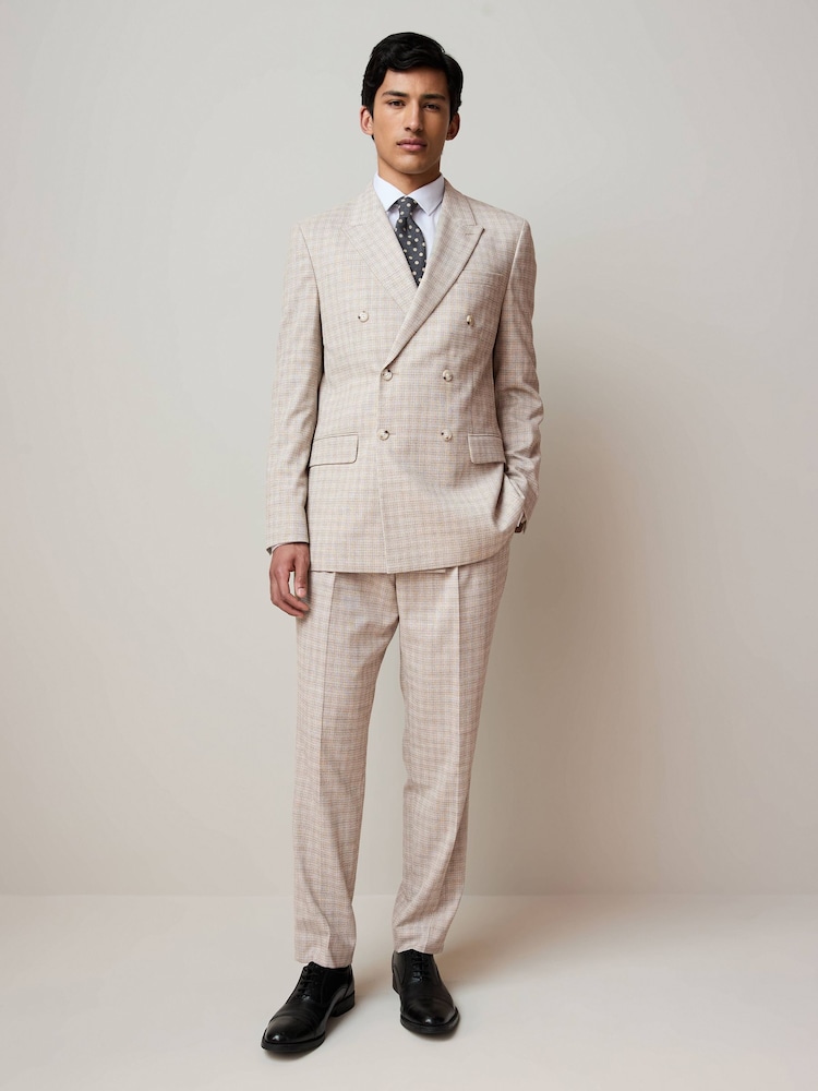 Pierre - Pantalon de costume slim texturé - Image 2 of 9