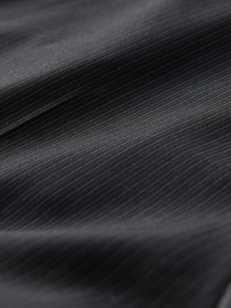 Black Straight Fit Stripe Suit Trousers - Image 9 of 9
