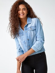 Roman Light Blue Denim Jacket - Image 1 of 5