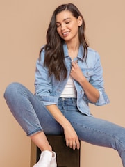 Roman Light Blue Denim Jacket - Image 4 of 5