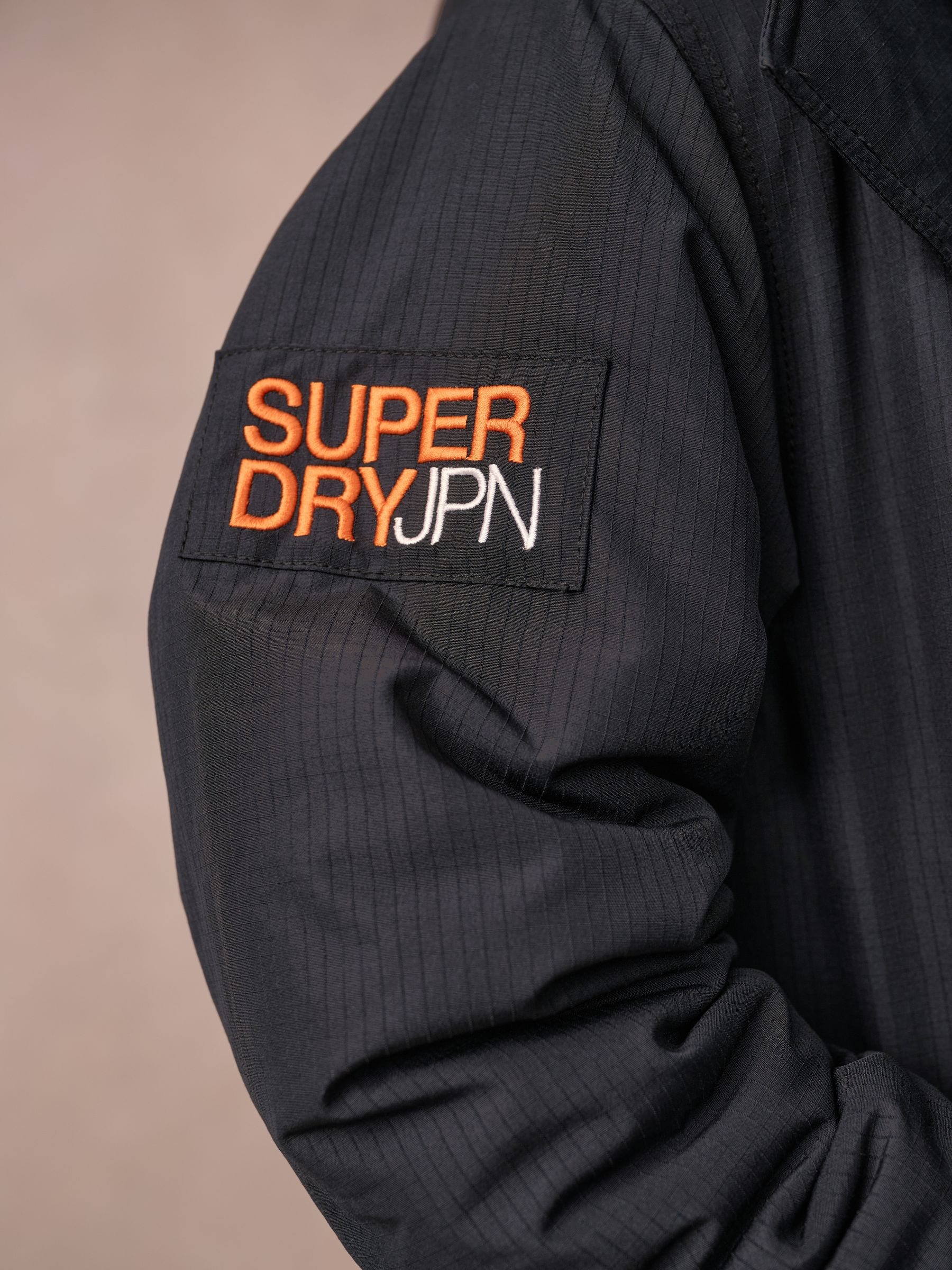 低価格 Lined Fleece Black Superdry Buy Ripstop USA Next from Coat ジャケット・アウター