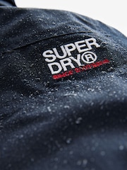 Superdry Navy Fleece Lined Ripstop Coat - Image 14 of 14