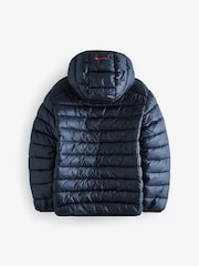 Superdry Navy Fuji Puffer Coat - Image 8 of 11