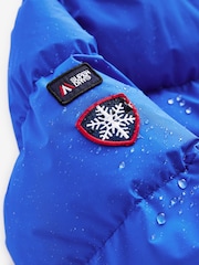 Superdry Blue Sports Puffer Coat - Image 12 of 12