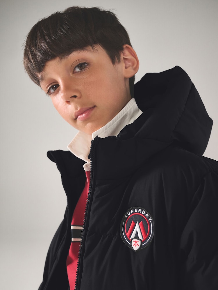 elfbar nachfüll pod läuft aus Doudoune Superdry Short Boxy Puffer
