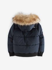 Superdry Navy Everest Bomber Coat - Image 8 of 12