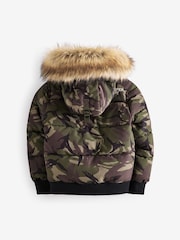 Superdry Camouflage Everest Bomber Coat - Image 11 of 14