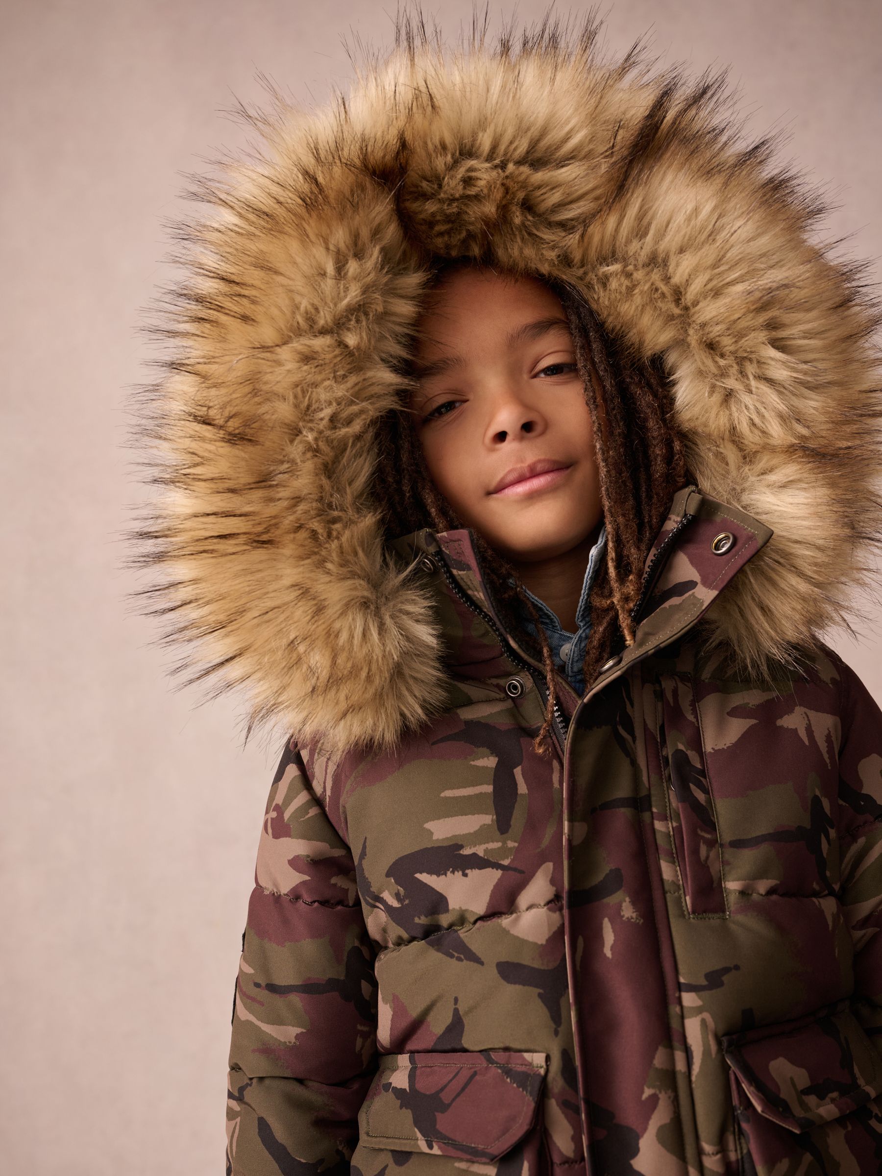 Superdry childrens coats hot sale