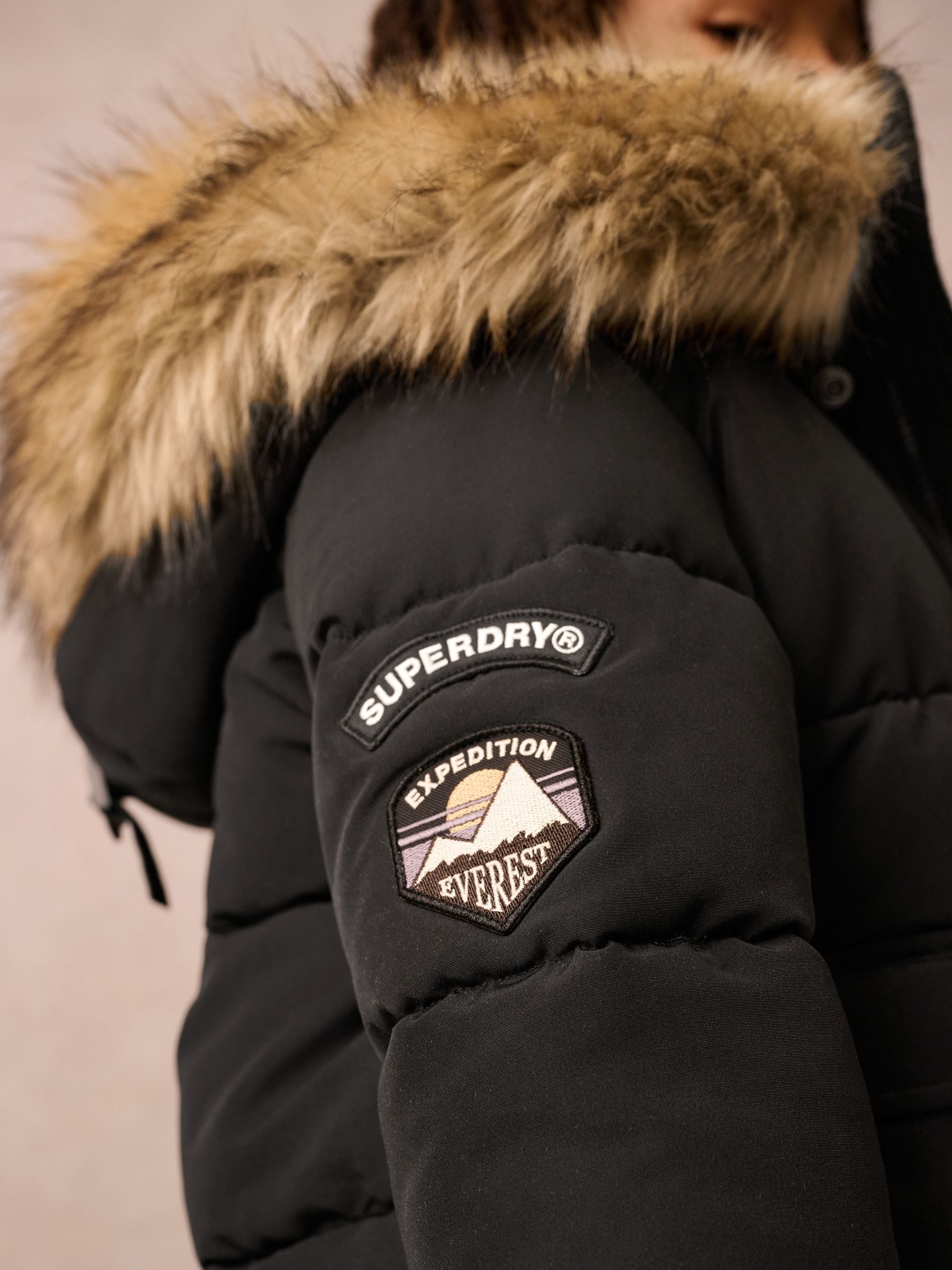 Superdry warm coat hot sale