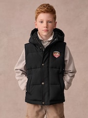 Superdry Black Everest Padded Gilet - Image 1 of 12